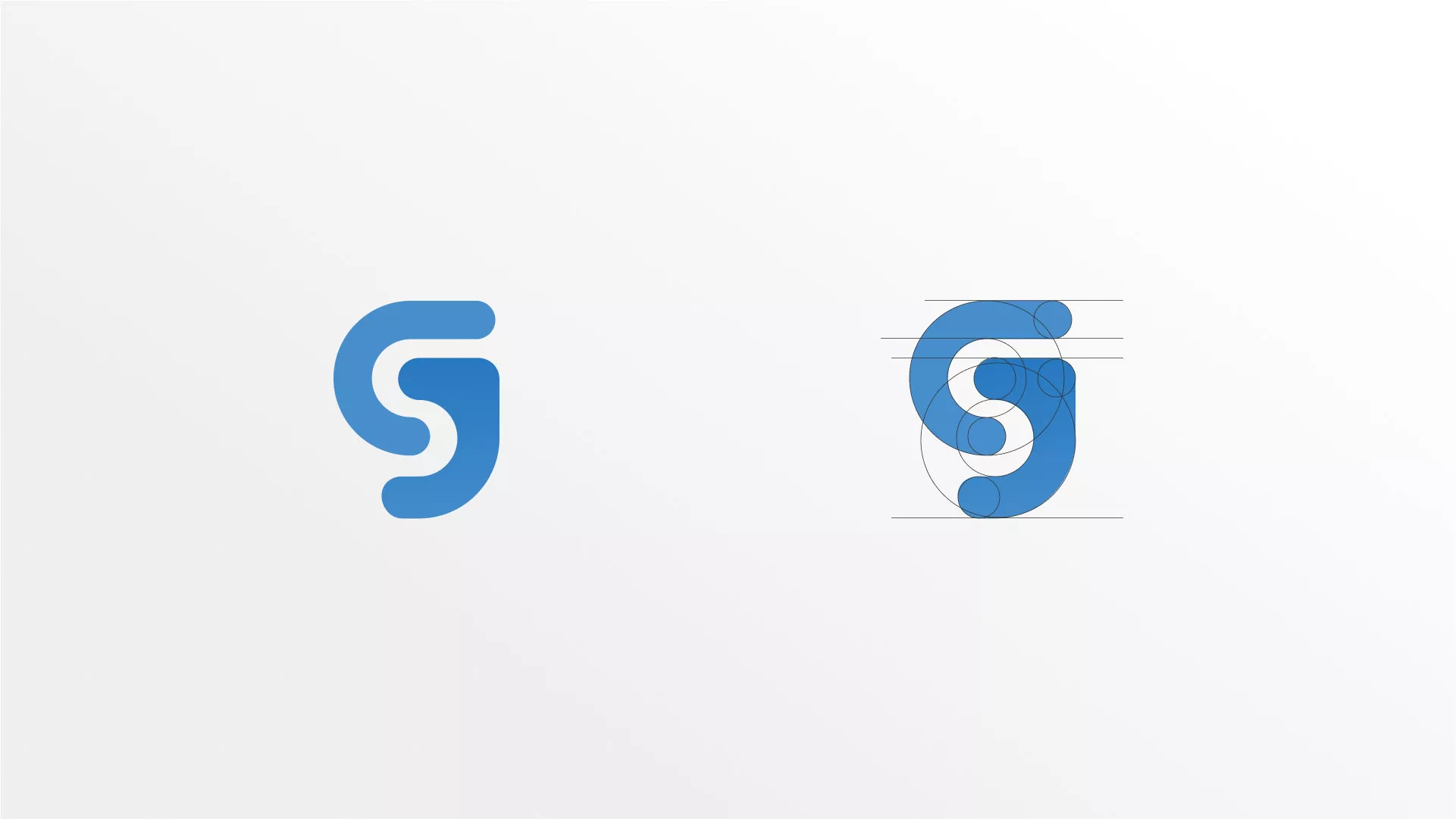 Разработка логотипа газовой компании «Сервис газ» в Кораблино